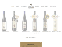 Tablet Screenshot of domaineflorian.com
